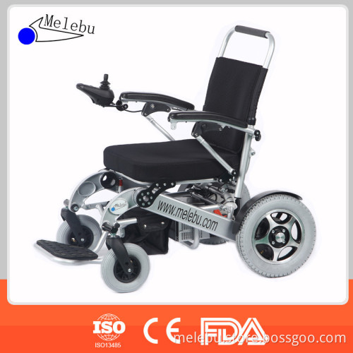 2015 new 1 seconds foldable lightweight Electric Wheelchair with 3 Lithium Batteries for big size people use